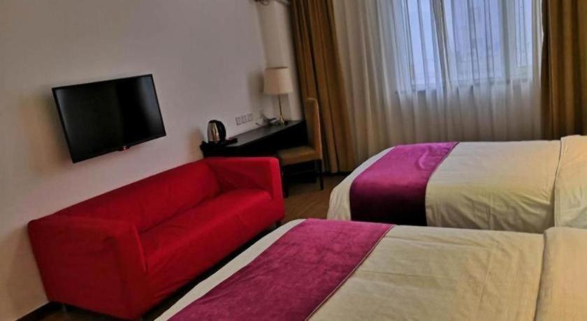 Super 8 Hotel Beijing New National Exhibition Yumin Street Εξωτερικό φωτογραφία